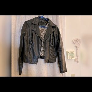 Faux leather jacket - boutique